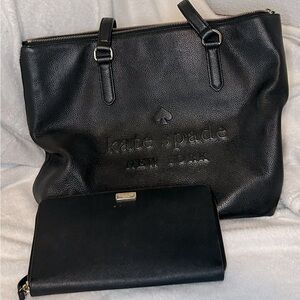 Kate Spade shoulder bag with matching wallet